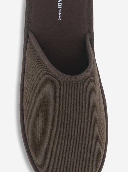 Pantufas mules lisas - Kiabi