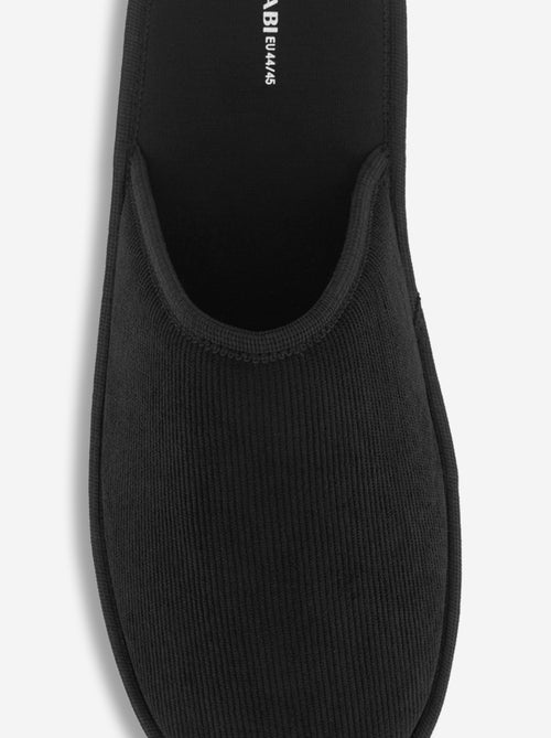 Pantufas mules lisas - Kiabi