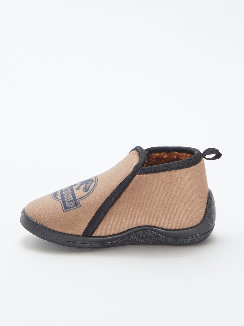 Pantufas 'Mundo Jurássico' Castanho - Kiabi