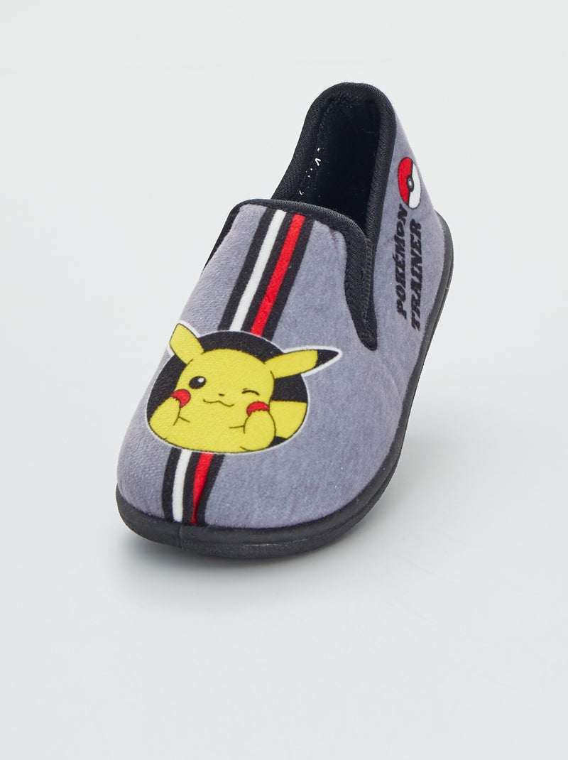 Pantufas 'Pikachu' 'Pokemon' Cinza - Kiabi