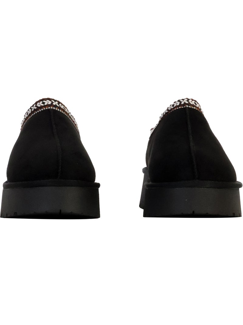 Pantufas Pretas de Microfibra Xti para Mulher Preto - Kiabi
