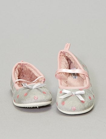 Pantufas sabrina brilhantes - Kiabi