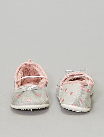 Pantufas sabrina brilhantes - Kiabi