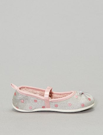 Pantufas sabrina brilhantes - Kiabi