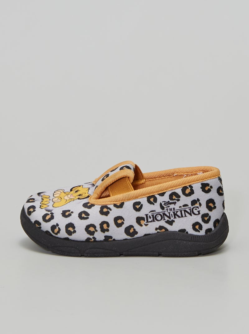 Pantufas 'Simba' Cinza - Kiabi