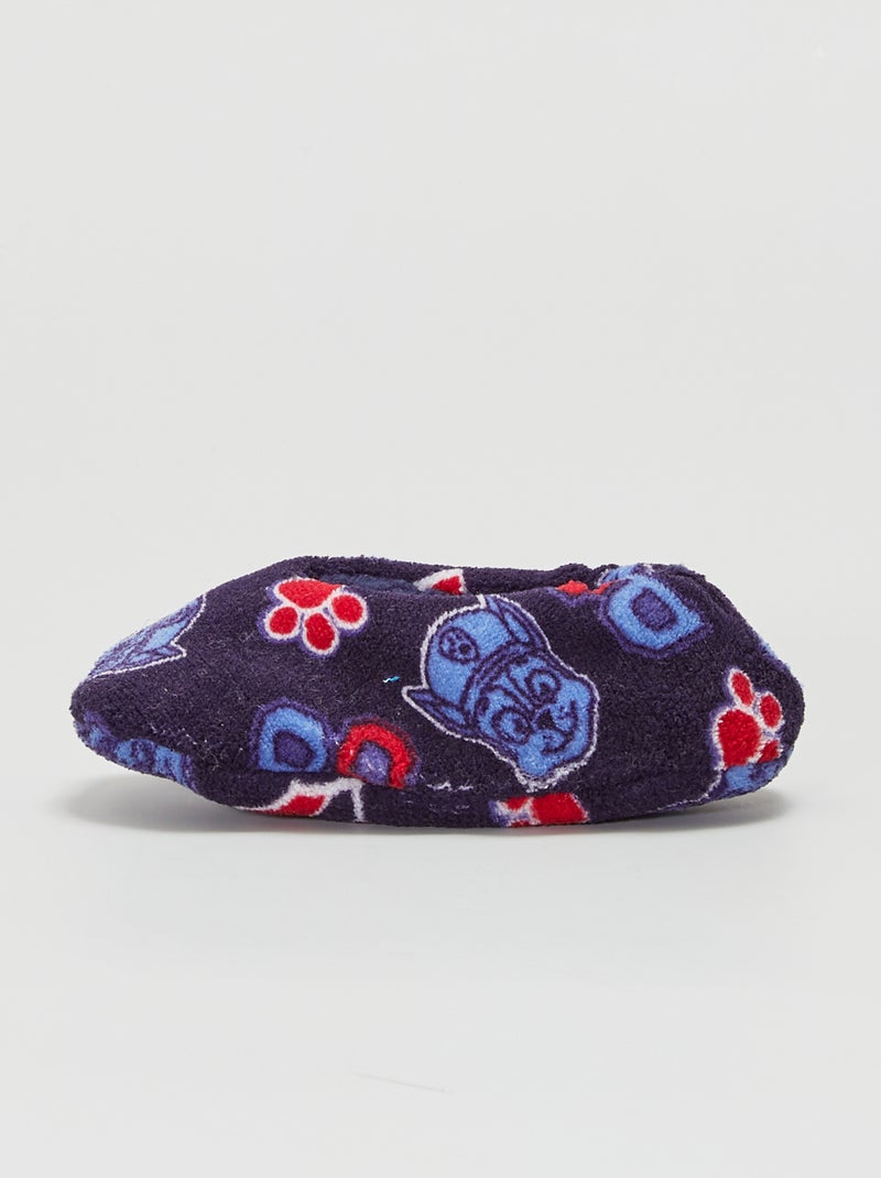 Pantufas suaves 'Patrulha Pata' Azul Naval - Kiabi