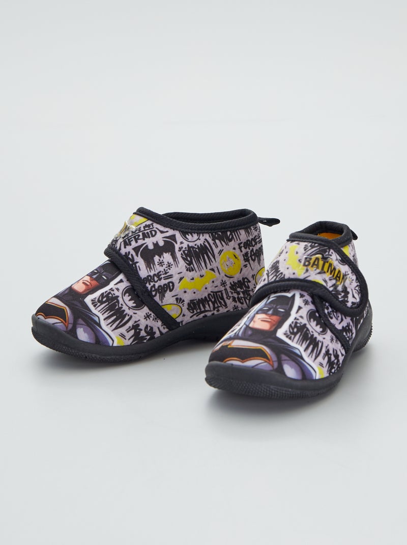Pantufas subidas 'Batman' Preto - Kiabi