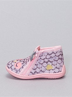 Pantufas subidas 'coruja' - Kiabi