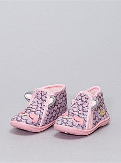 Pantufas subidas 'coruja' - Kiabi
