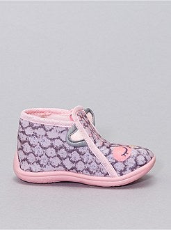 Pantufas subidas 'coruja' - Kiabi