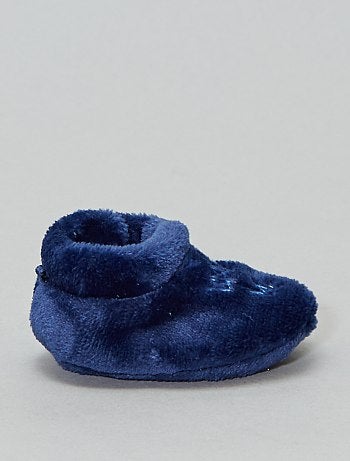 Pantufas subidas em imitação de pelo - Kiabi