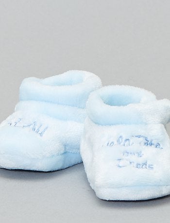 Pantufas subidas em imitação de pelo - Kiabi