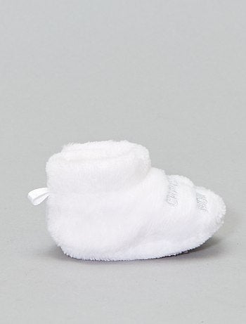 Pantufas subidas em imitação de pelo - Kiabi