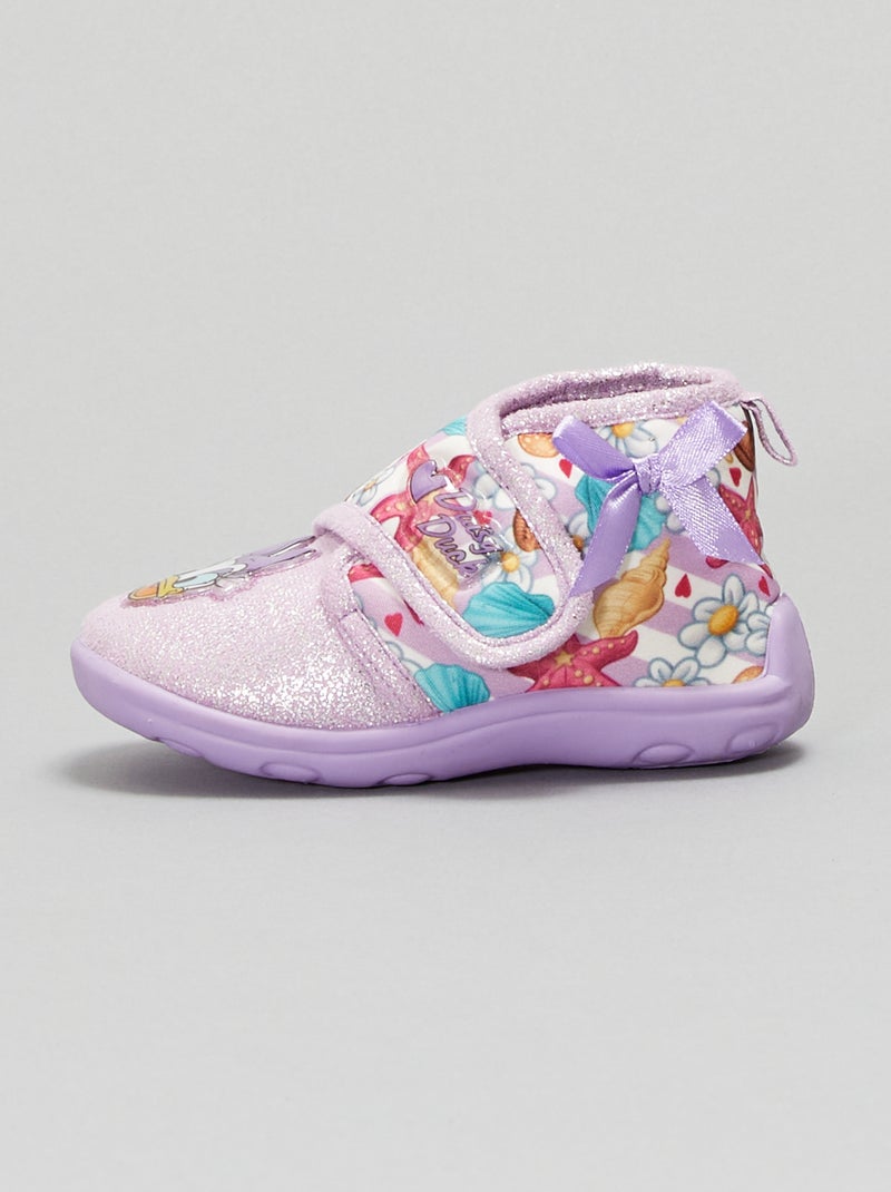 Pantufas subidas 'Margarida' 'Disney' VIOLETA - Kiabi