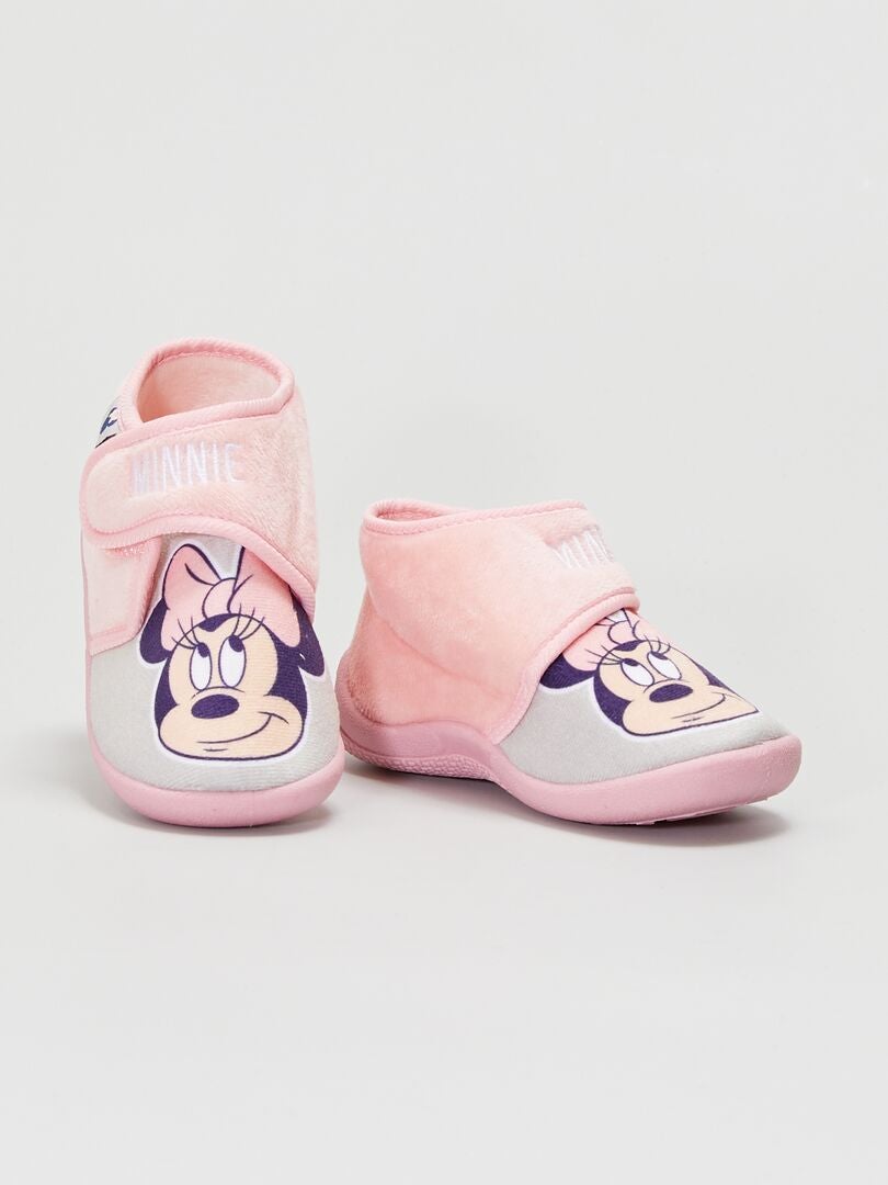 Pantufas subidas 'Minnie 'Disney' Rosa - Kiabi