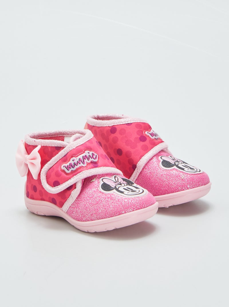 Pantufas subidas 'Minnie' Fuxia - Kiabi
