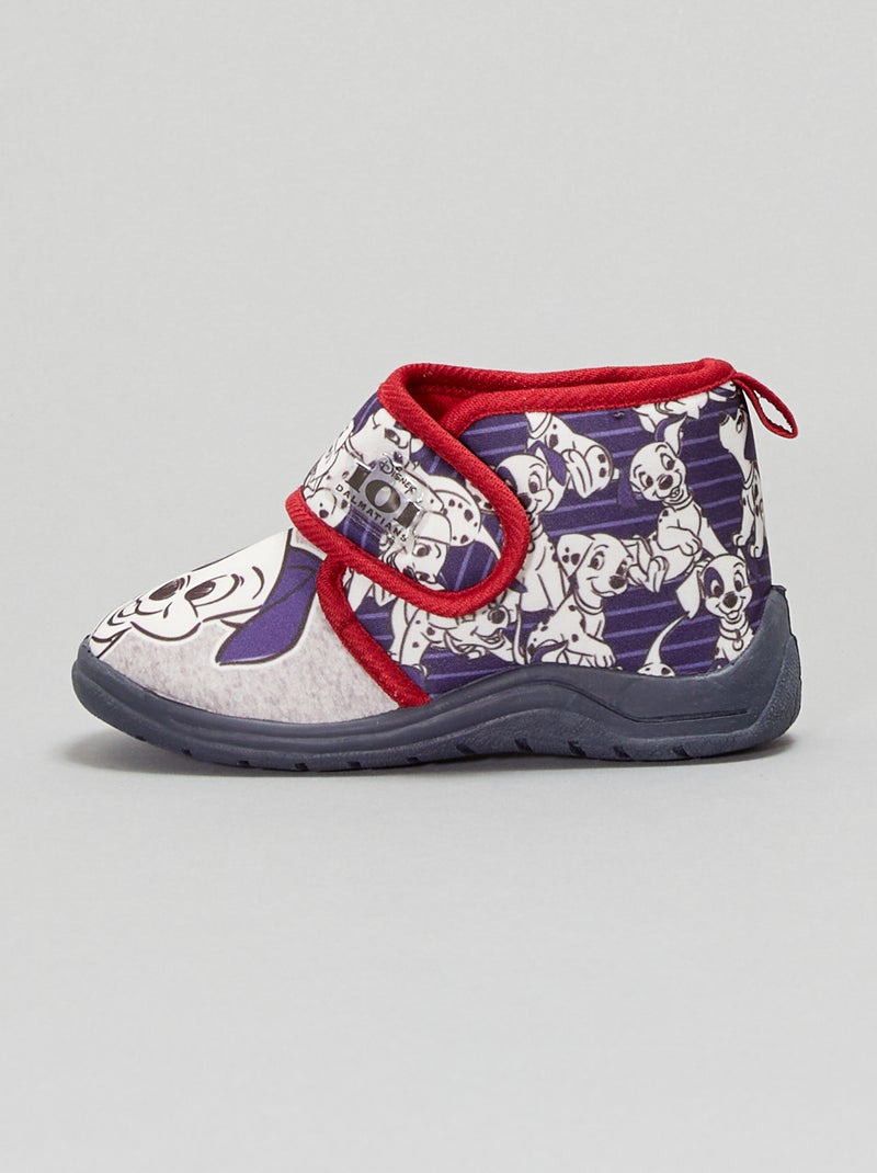 Pantufas subidas 'Os 101 Dálmatas' Azul Naval - Kiabi