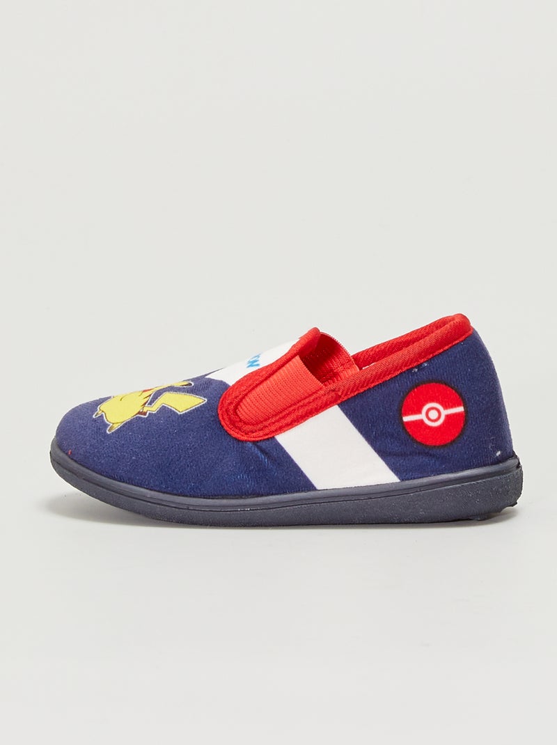 Pantufas subidas 'Pikachu' 'Pokémon' AZUL - Kiabi
