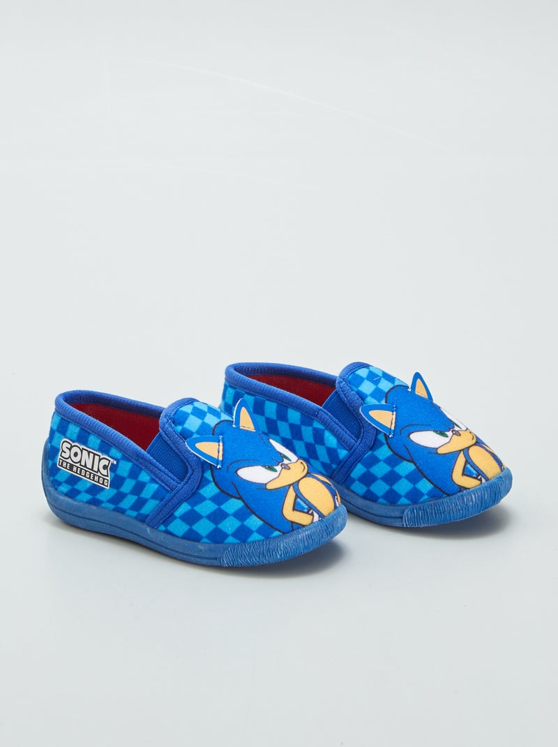 Pantufas subidas 'Sonic' AZUL - Kiabi
