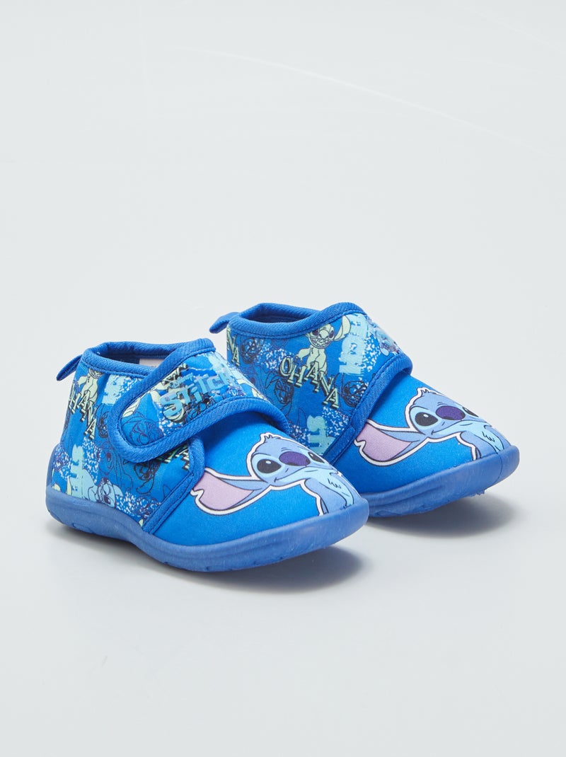 Pantufas subidas 'Stitch' Azul - Kiabi