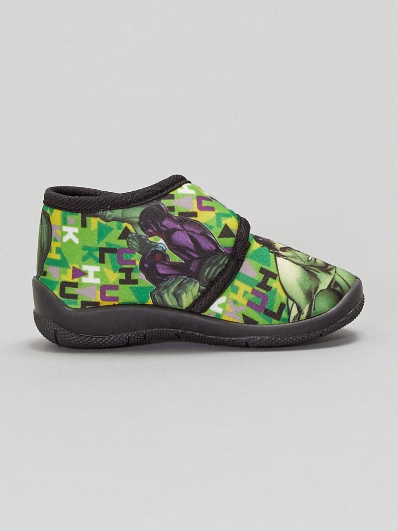 Pantufas subidas 'Vingadores' VERDE - Kiabi