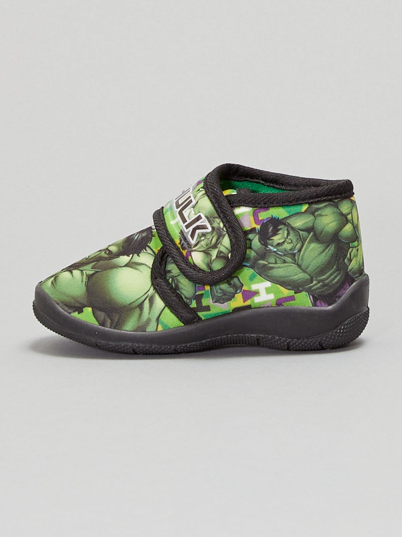 Pantufas subidas 'Vingadores' VERDE - Kiabi