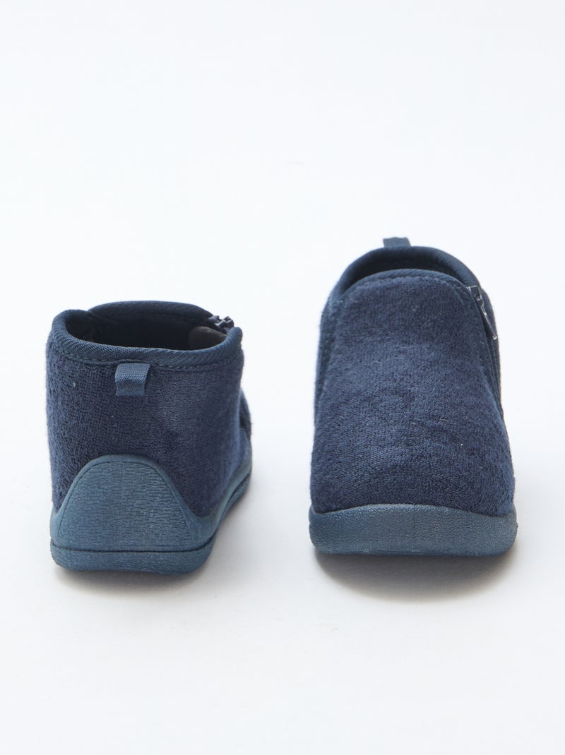 Pantufas tipo bota Azul - Kiabi