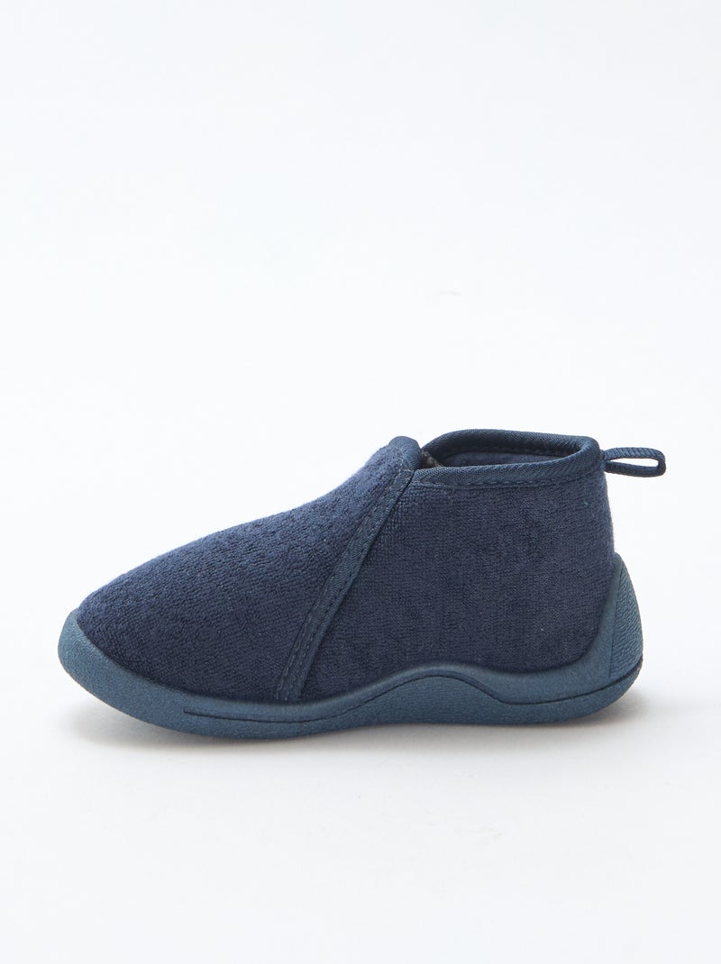 Pantufas tipo bota Azul - Kiabi