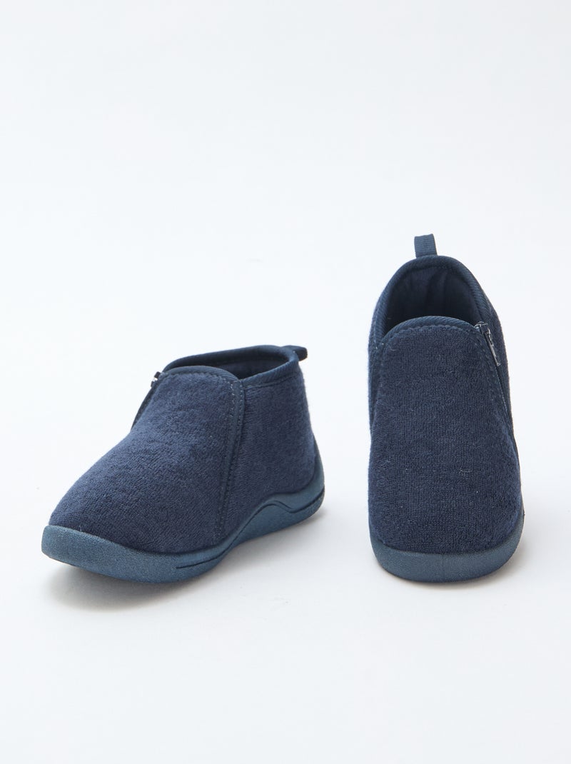Pantufas tipo bota Azul - Kiabi