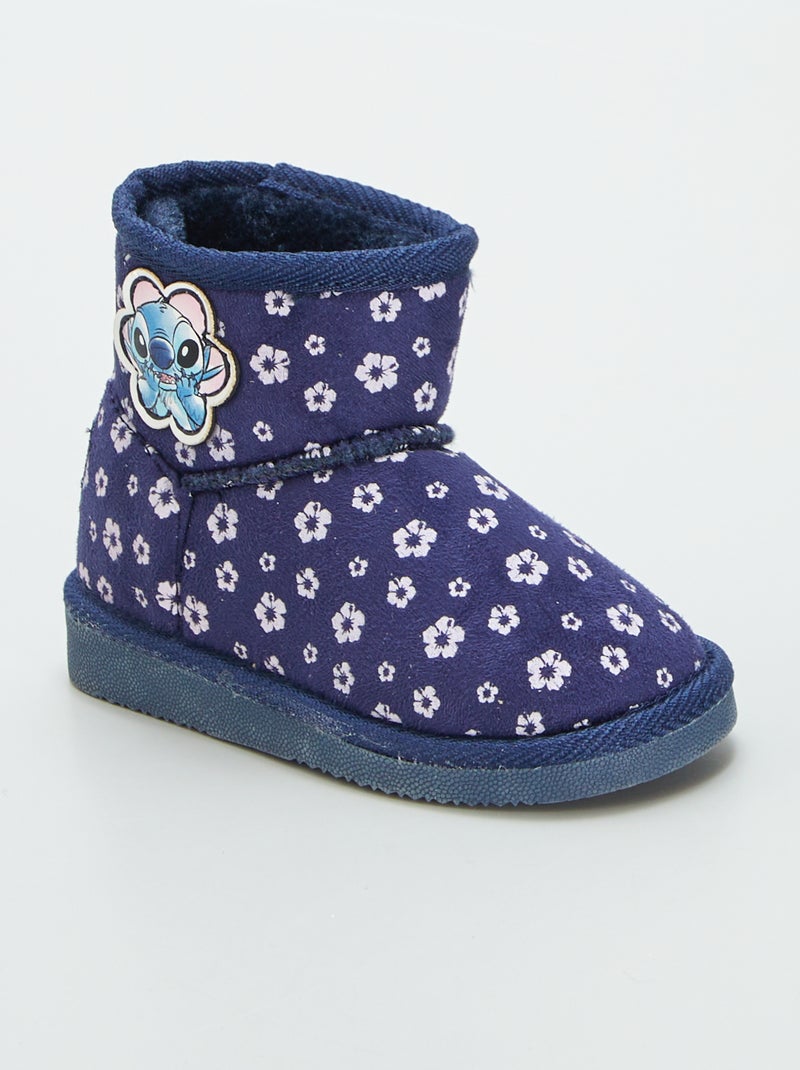 Pantufas tipo bota 'Stitch' 'Disney' AZUL - Kiabi