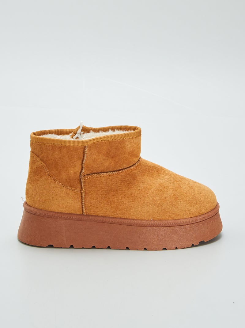 Pantufas tipo botas CASTANHO - Kiabi