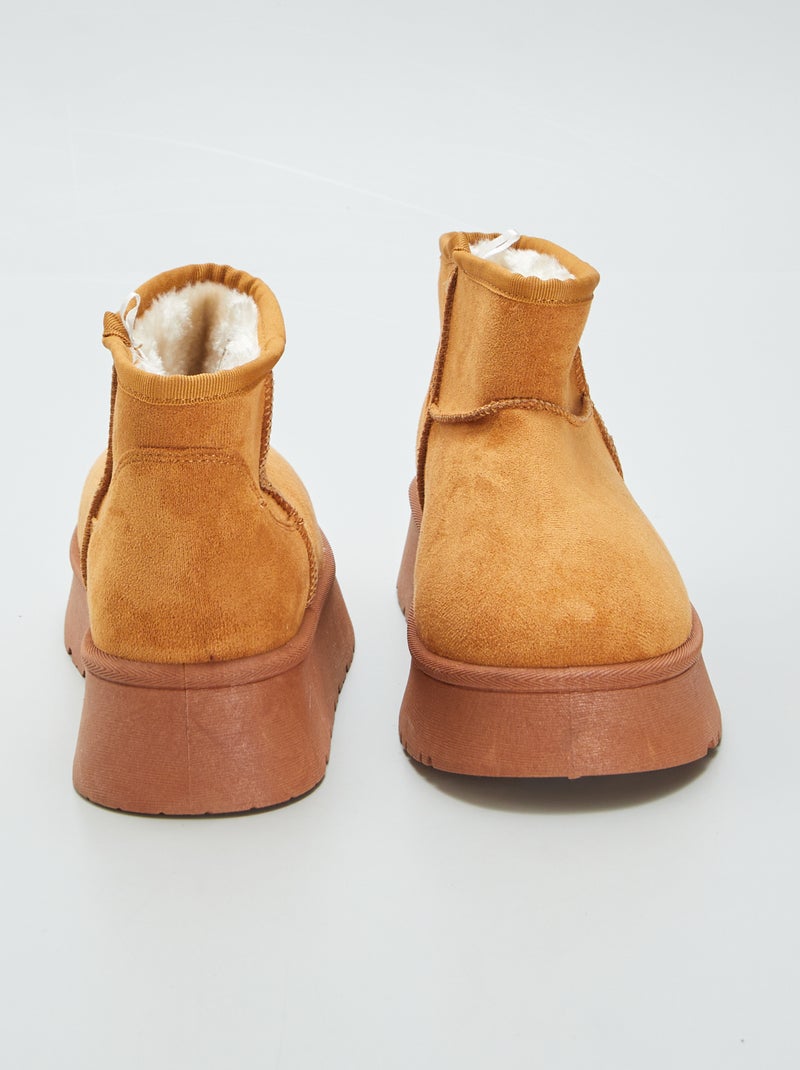 Pantufas tipo botas CASTANHO - Kiabi