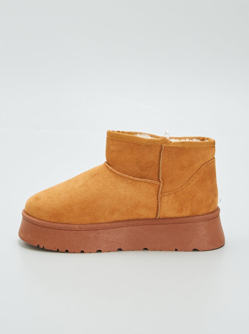 Pantufas tipo botas CASTANHO - Kiabi