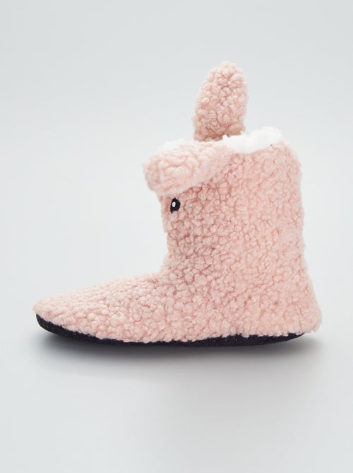 Pantufas tipo botas coelho - Kiabi