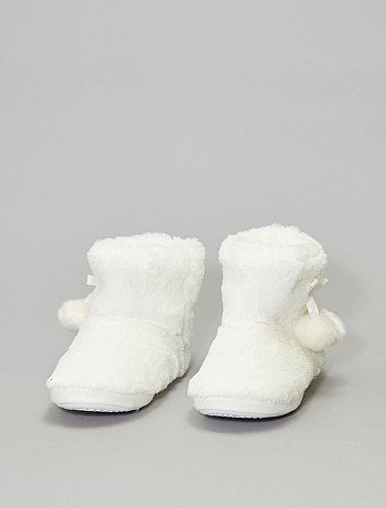Pantufas tipo botas forradas - Kiabi