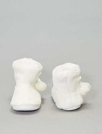 Pantufas tipo botas forradas - Kiabi