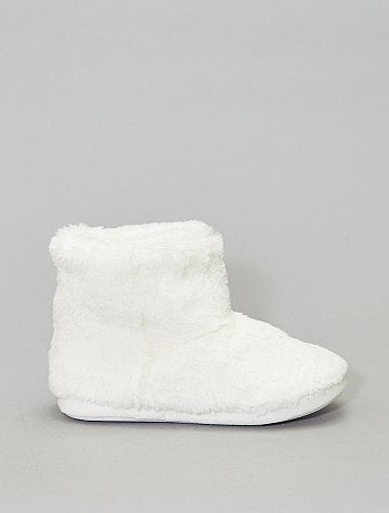 Pantufas tipo botas forradas - Kiabi