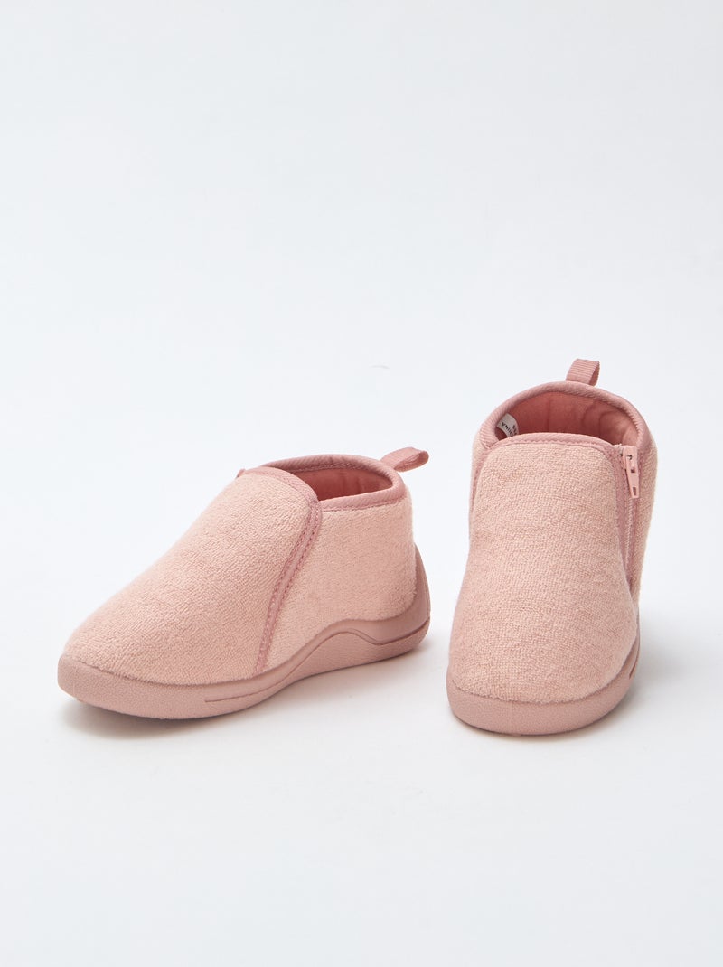 Pantufas tipo botas Rosa - Kiabi