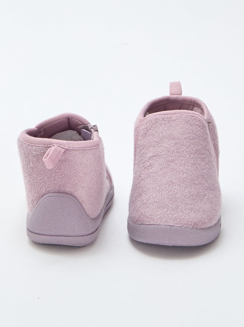 Pantufas tipo botas Violeta - Kiabi