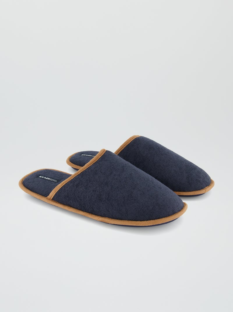 Pantufas tipo chinelas Azul Marinho - Kiabi
