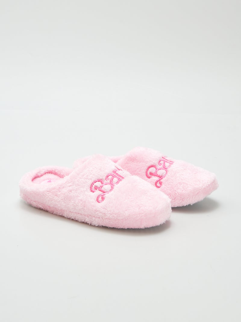 Pantufas tipo chinelas 'Barbie' ROSA - Kiabi