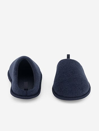 Pantufas tipo chinelas em malha borboto