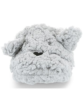 Pantufas tipo chinelas em sherpa - Kiabi