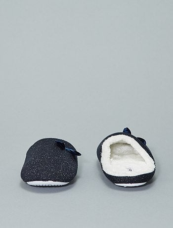 Pantufas tipo chinelas forradas - Kiabi