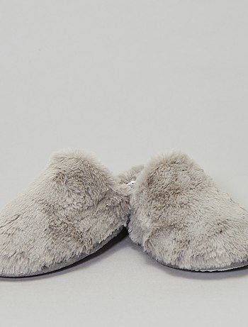 Pantufas tipo chinelas forradas - Kiabi