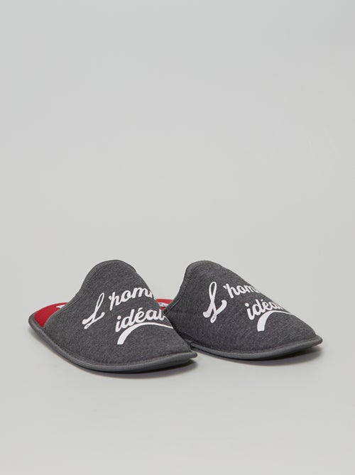 Pantufas tipo chinelas 'L'homme idéal' - Kiabi