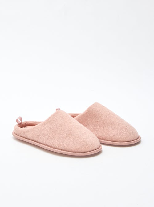 Pantufas tipo chinelas lisas - Kiabi
