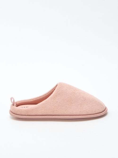 Pantufas tipo chinelas lisas - Kiabi