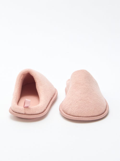 Pantufas tipo chinelas lisas - Kiabi