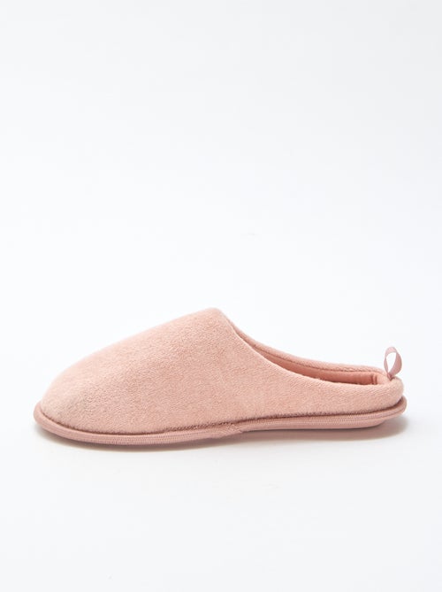 Pantufas tipo chinelas lisas - Kiabi